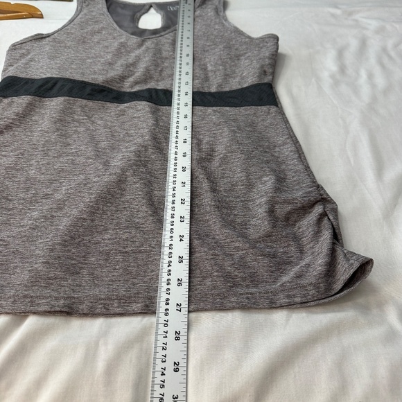 Tuff‎ Athletics Women's Workout Athletic Tank Top Shelf Bra Gray XL Activewear - Picture 11 of 13